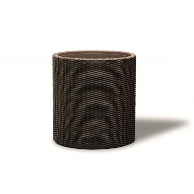 Keter Květináč Cylinder M 18L hnědá